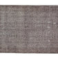 Gray Vintage Rug 5x8, Turkish Rug 5x8, Overdye Gray Vintage Carpet Rug, Handmade Contemporary Living Room Area Rug,3142