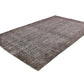 Gray Vintage Rug 5x8, Turkish Rug 5x8, Overdye Gray Vintage Carpet Rug, Handmade Contemporary Living Room Area Rug,3142