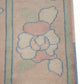 5x7 Pink Oushak Area Rug, Turkish Rug, Vintage Rug, Bohemian Handmade Rug, Turkey rug, Unique rug, Faded rug, Wool Rug, Bedroom rug, 7454