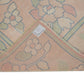 5x7 Pink Oushak Area Rug, Turkish Rug, Vintage Rug, Bohemian Handmade Rug, Turkey rug, Unique rug, Faded rug, Wool Rug, Bedroom rug, 7454