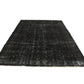 5x9 Black Vintage Turkish Carpet Rug ,Area Wool Handmade Carpet Rug, Living Room, Contemporary, Modern Rug 3153