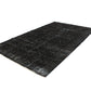 5x9 Black Vintage Turkish Carpet Rug ,Area Wool Handmade Carpet Rug, Living Room, Contemporary, Modern Rug 3153