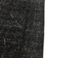 5x9 Black Vintage Turkish Carpet Rug ,Area Wool Handmade Carpet Rug, Living Room, Contemporary, Modern Rug 3153