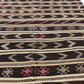 Turkish Kilim Rug, Rug Kilim, Handmade Flat Weave Kilim Rug, Vintage Striped Kilim Rug, Bedroom Rug, Area Floor Kilim Rug, Wool Rug, 5993