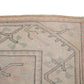 5x8 Rug, Faded Geometric Rug, Neutral Turkish rug, Oushak rug, Vintage rug, Area rug, Unique rug, One of a kind rug, Living room Rug, 7482