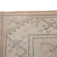 5x8 Rug, Faded Geometric Rug, Neutral Turkish rug, Oushak rug, Vintage rug, Area rug, Unique rug, One of a kind rug, Living room Rug, 7482