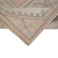 5x8 Rug, Faded Geometric Rug, Neutral Turkish rug, Oushak rug, Vintage rug, Area rug, Unique rug, One of a kind rug, Living room Rug, 7482