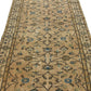Oushak runner neutral, Turkish runner, Runner rug, Carpet runner, Vintage rug runner, Beige runner rug,Runner rug 3x11, Hallway rug,1695