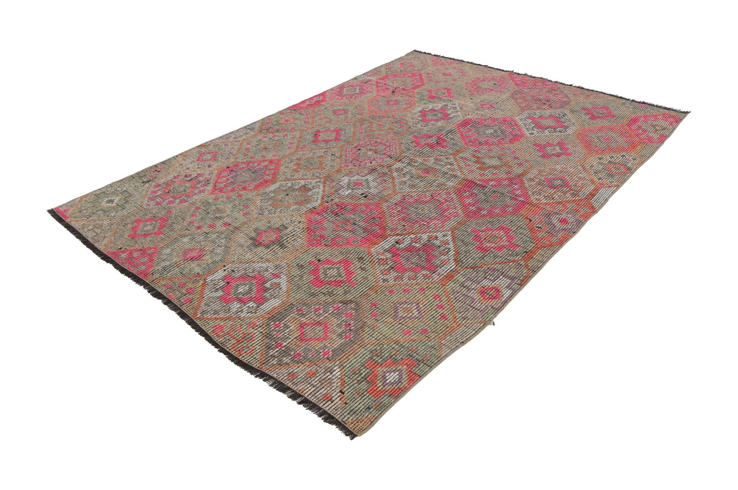 Bohemian Rug, Kilim Rug 6x8, Turkish Kilim Rug, Handmade Eclectic Kilim Rug, Area Kilim Rug, Vintage Unique Kilim Rug, Rug Kilim, 8106