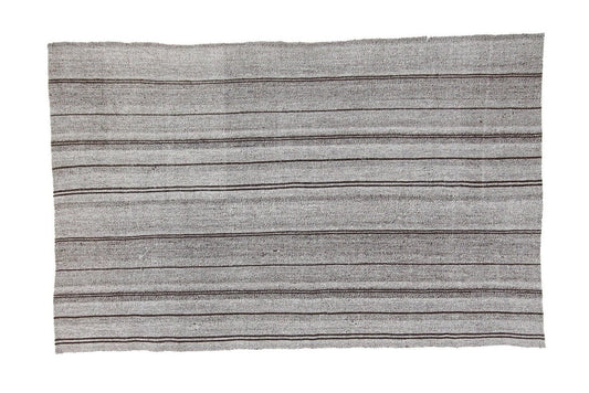 Vintage Striped Kilim Rug, Area Flat Weave Kilim Rug, Handmade Kilim Rug, Turkish Unique Kilim Rug, Coastal Decor, Rug Kilim 5x8, 8092
