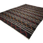 Turkish Kilim Rug 8x12, Handmade Rustic Kilim Rug, Primitive Rug, Area Floor Kilim Rug, Vintage Kilim Rug, Rug Kilim, Living Room Rug, 409
