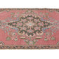 Vintage Turkish Oushak Runner Rug,Hand knotted rug, Hallway Runner, Pink Runner Rug, 3x11 Runner Rug, Carpet runner, Kitchen rug, 6504
