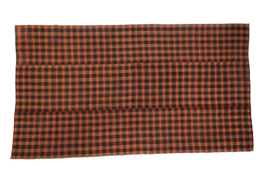 Kilim Rug 6x12, Handmade Plaid Kilim Rug, Area Faded Kilim Rug, Vintage Kilim Rug, Living Room Rug, Bohemian Rug, Turkish Kilim Rug, 5685