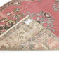 Vintage Turkish Oushak Runner Rug,Hand knotted rug, Hallway Runner, Pink Runner Rug, 3x11 Runner Rug, Carpet runner, Kitchen rug, 6504