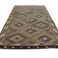 Kilim Rug 6x11, Handmade Rustic Kilim Rug, Vintage Kilim Rug, Area Primitive Rug, Bedroom Rug, Rug Kilim, Goat Hair Rug, Turkish Kilim, 8055