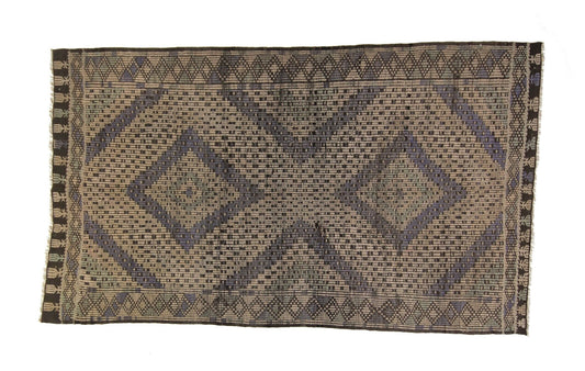 Rug Kilim 6x9, Handmade Unique Kilim Rug, Area Faded Kilim Rug, Bohemian Rug, Anatolia Rug,Living Room Rug, Turkish Antique Kilim Rug, 3202