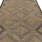 Turkish Kilim Rug, Rug Kilim, Handmade Kilim Rug, Neutral Floor Rug, Area Faded Kilim Rug, Office Rug, Wool Rug, Vintage Kilim Rug, 3238