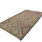 Turkish Kilim Rug, Rug Kilim, Handmade Kilim Rug, Neutral Floor Rug, Area Faded Kilim Rug, Office Rug, Wool Rug, Vintage Kilim Rug, 3238