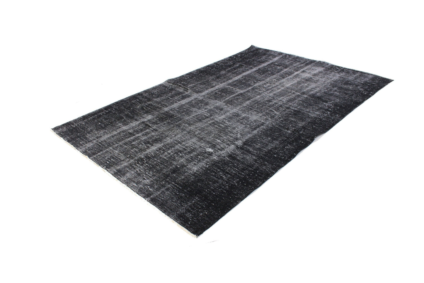 Rug 5x8, Turkish Rug, Vintage Rug, Oushak Rug, Overdye Rug, Black Rug, Turkish Carpet, Distressed Rug, Area Rug, Vintage Carpet Rug, 3286