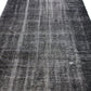 Rug 5x8, Turkish Rug, Vintage Rug, Oushak Rug, Overdye Rug, Black Rug, Turkish Carpet, Distressed Rug, Area Rug, Vintage Carpet Rug, 3286