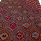 Rug Kilim 6x11, Handmade Muted Kilim Rug, Bohemian Rug, Turkish Eclectic Kilim Rug, Vintage Faded Kilim Rug, Area Kilim Rug, Wool Rug, 8088