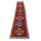 2x13 Turkish Oushak Vintage Rug Runner, Entryway Boho Handmade Rug, Carpet runner ,Eclectic decor ,Luxury rug, Hallway rug, Runner,7227