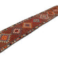3x13 Rug runner, Turkish runner ,Oushak runner, Vintage runner, Aztec rug, Floor runner rug, Old rug, Oriental rug, Stair rug,7212