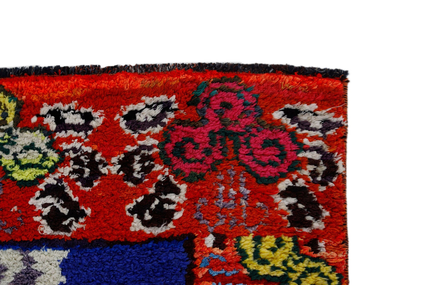 Bohemian Bedroom runner rug, Turkish Oushak Vintage Rug runner, Small runner rug, Gypsy Runner rug, Office rug, Carpet runner, 7222