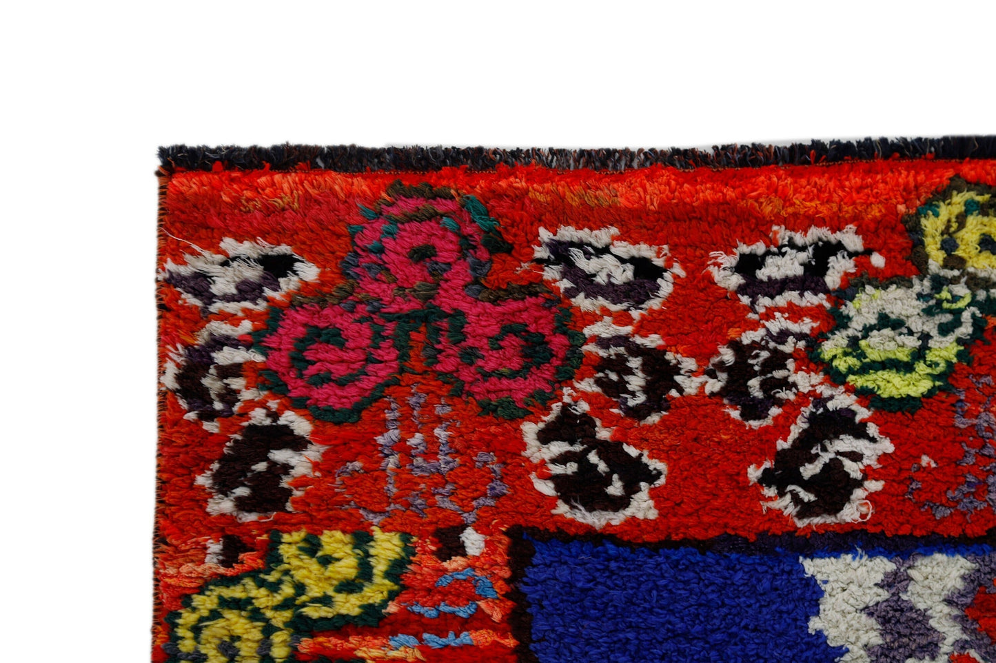 Bohemian Bedroom runner rug, Turkish Oushak Vintage Rug runner, Small runner rug, Gypsy Runner rug, Office rug, Carpet runner, 7222