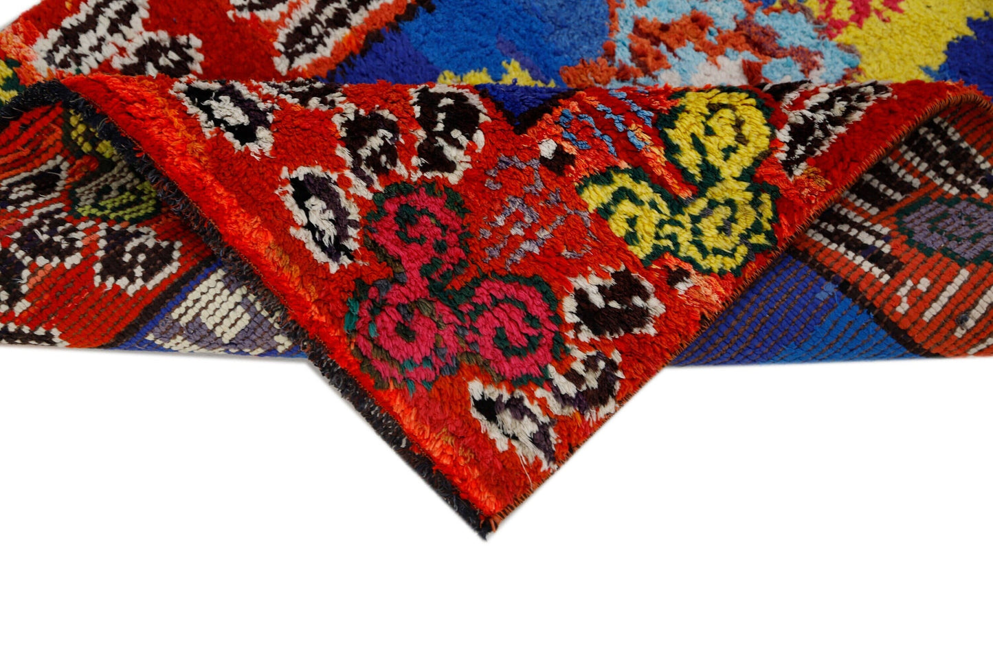 Bohemian Bedroom runner rug, Turkish Oushak Vintage Rug runner, Small runner rug, Gypsy Runner rug, Office rug, Carpet runner, 7222