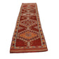 3x12 Turkish runner Rug ,Herki Vintage Runner, Hallway rug, Bathroom Handmade Carpet Runner rug, Kitchen rug, Narrow rug, 7215