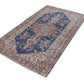 4x7 Rug, Turkish Oushak Vintage rug, Carpet rug, Navy Blue rug, Handmade rug, Oushak Carpet ,One of a kind, Anatolia,Rug,7752