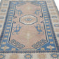 Faded rug ,Area rug, Turkish rug, Oushak rug, Vintage rug, Carpet rug, Boho Rug, Neutral rug, 5x7 Turkish rug, Living room Rug, 7748