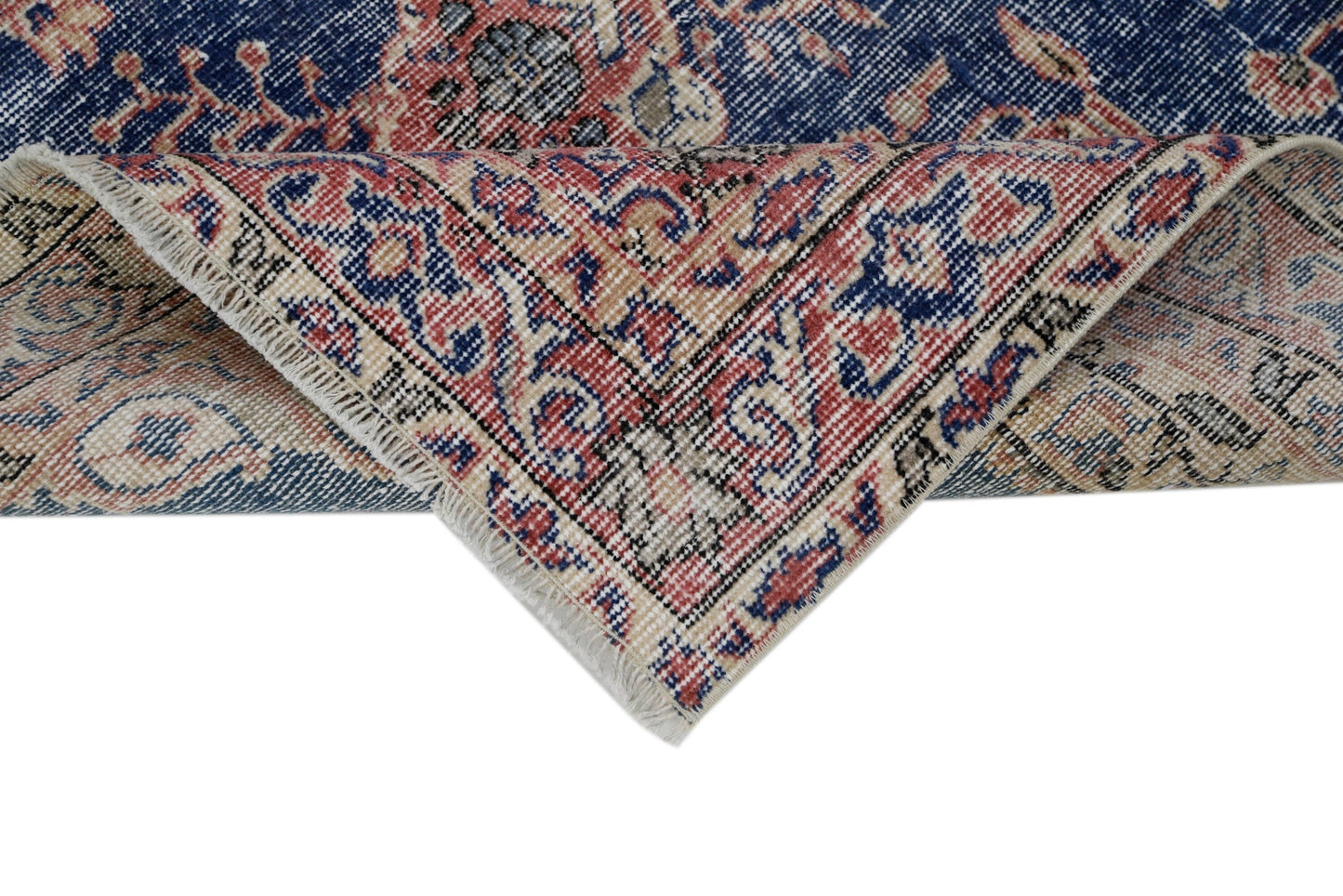 4x7 Rug, Turkish Oushak Vintage rug, Carpet rug, Navy Blue rug, Handmade rug, Oushak Carpet ,One of a kind, Anatolia,Rug,7752