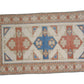 4x7 Turkish Oushak Vintage Rug, Carpet Area Eclectic Rug,, Handmade Nursery Fine rug, Faded rug ,Anatolia rug, Turkey rug, 7743