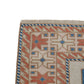 4x7 Turkish Oushak Vintage Rug, Carpet Area Eclectic Rug,, Handmade Nursery Fine rug, Faded rug ,Anatolia rug, Turkey rug, 7743