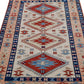 Bohemian Wool Anatolia Carpet rug, Turkish rug ,Small Oushak rug, Vintage Unique rug, Area rug 4x6, Nursery rug, Floor rug ,7745