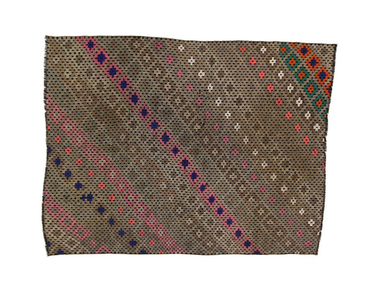 Turkish Vintage Kilim Rug, Handmade Kilim Rug, Rug Kilim 6x8, Living Room Rug, Wool Rug, Kilim Rug, Primitive Rug, Area Kilim Rug, 3237