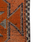 Turkish runner rug, Oushak Kitchen runner, Vintage Floor Oriental runner , 3x10 Rug runner ,Antique rug, Hallway runner ,7208