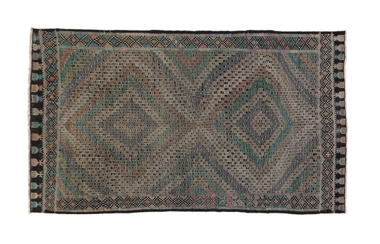 Kilim Rug 5x8, Turkish Handmade Kilim Rug, Area Faded Kilim Rug, Vintage Kilim Rug, Rug Kilim, Scandinavian Rug, Living Room Rug, 3255