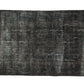 6x8 Black Overdye Vintage Rug, Turkish Rug Black ,Unique Rug, Anatolia Rug,Distressed Rug, Minimalist Rug, Carpet rug, Bedroom rug, 3168