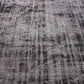 Handmade Black Rug, Distressed Overdye Carpet Rug, 6x9 Vintage Turkish Black Rug, Area Rug 6x9, Living Room Rug ,3277