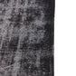 Handmade Black Rug, Distressed Overdye Carpet Rug, 6x9 Vintage Turkish Black Rug, Area Rug 6x9, Living Room Rug ,3277