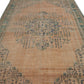 Antique Turkish rug,Distressed Oushak rug,Worn Area rug, 7x11 Large Oushak rug, Carpet rug, Vintage rug 7x11, Bohemian decor, 7724