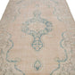 Turkish Rug, Oushak Rug, Vintage rug, Muted rug, Carpet rug,Area rug, Faded rug, Floor rug, Pastel rug, Beige rug 6x9 , Neutral rug,7723