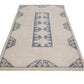 Faded Area Rug, Neutral Turkish Rug, Handmade rug, Oushak Rug, Vintage Rug, Wool Rug, Anatolia rug, Beige rug 5x8, Bedroom rug, 7727