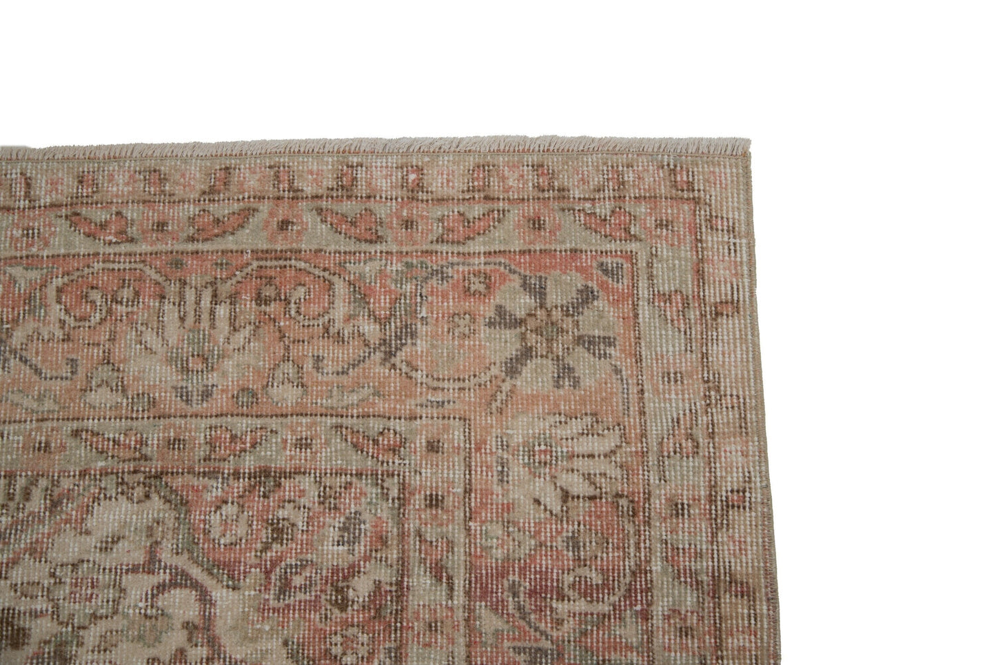 7x10 Terracotta Navy blue Area Rug, Oushak Turkish rug, Vintage Carpet rug, Oushak Carpet, Antique rug, Oriental rug ,Rustic rug,7716