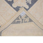 Faded Area Rug, Neutral Turkish Rug, Handmade rug, Oushak Rug, Vintage Rug, Wool Rug, Anatolia rug, Beige rug 5x8, Bedroom rug, 7727