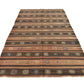 Handmade Eclectic Kilim Rug, Turkish Unique Kilim Rug, Bohemian Rug, Bedroom Rug, Rug Kilim, Kilim Rug 6x10, Area Striped Kilim Rug, 3235
