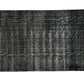 Turkish Vintage Rug, 6x9 Overdye Black Rug, Area Rug, Living Room Rug, Carpet Rug, 3159